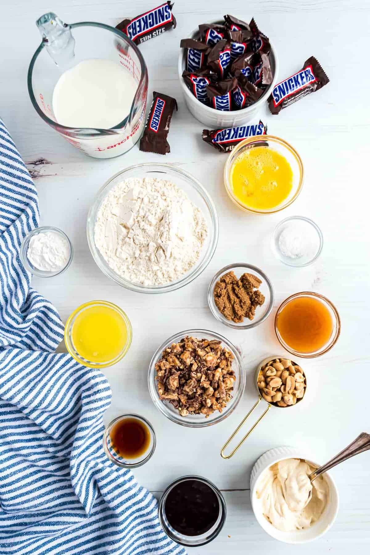 Ingredients needed for recipe.