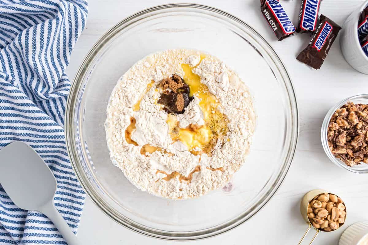 Ingredients, not yet mixed.