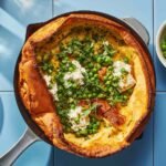 Savory Dutch Baby With Boursin and Peas