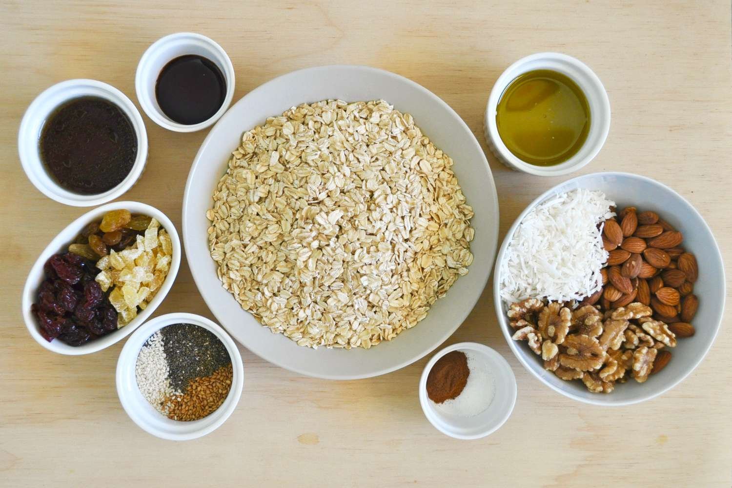 Granola ingredients