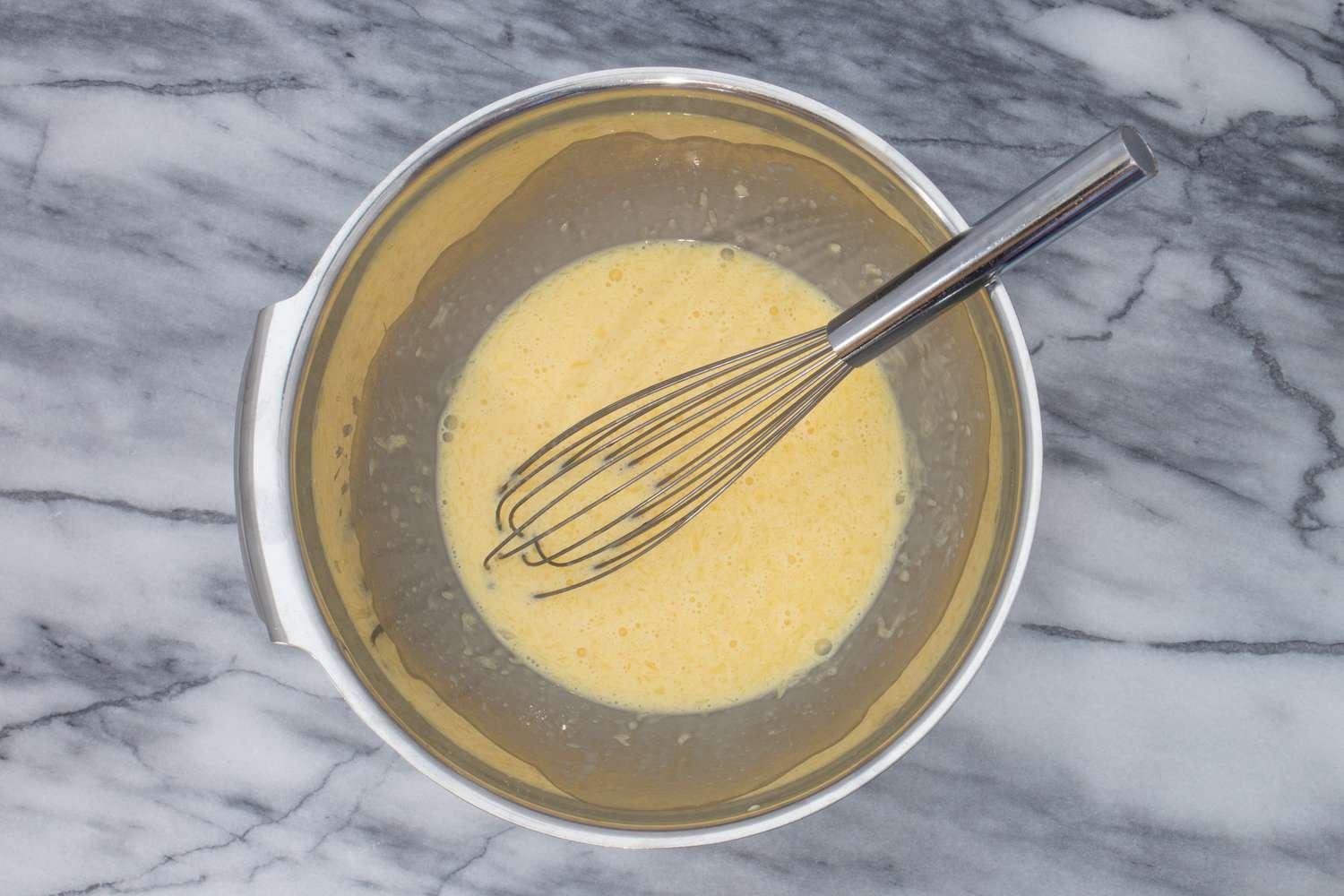 egg mixture for the air fryer french toast