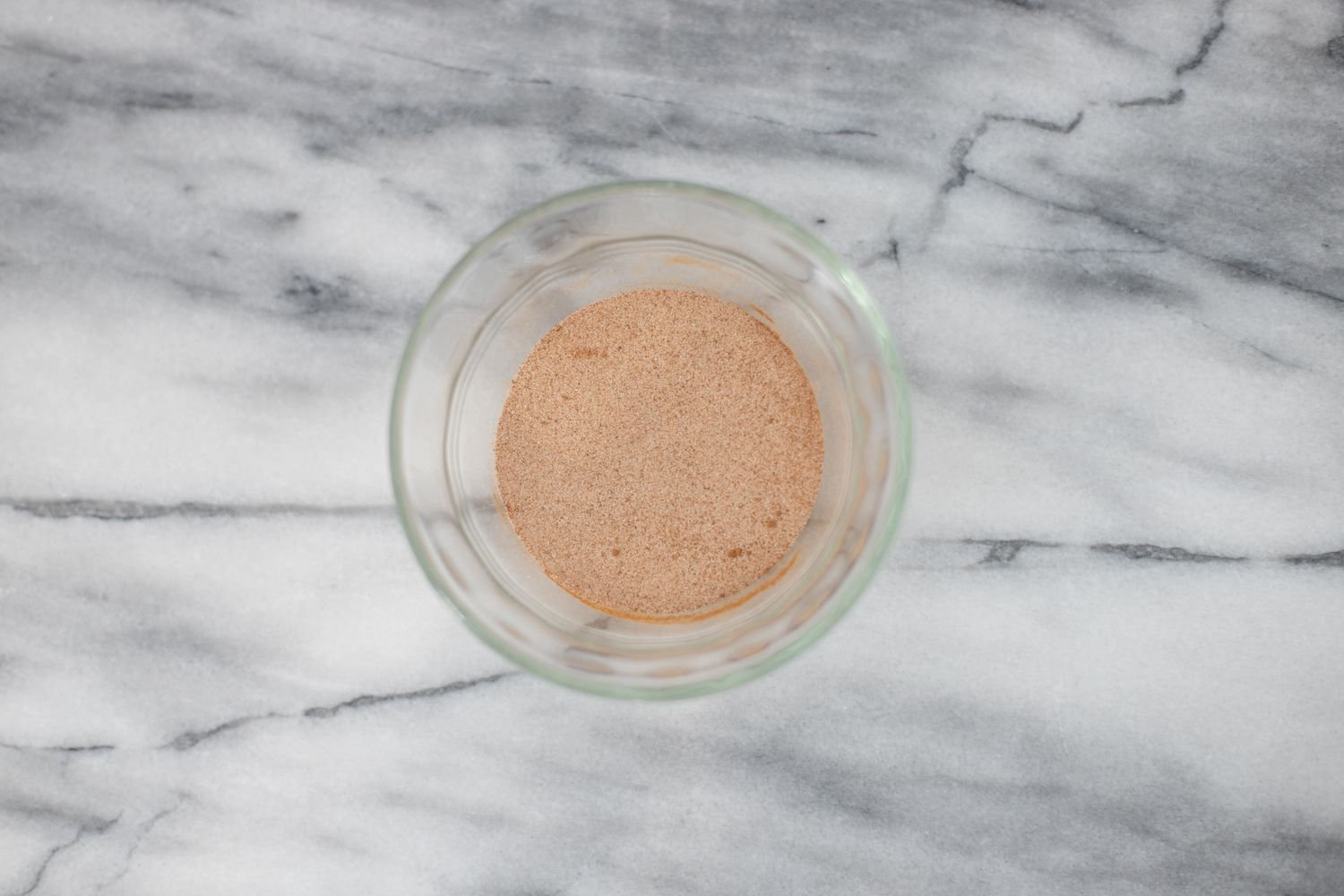 small bowl with cinnamon sugar