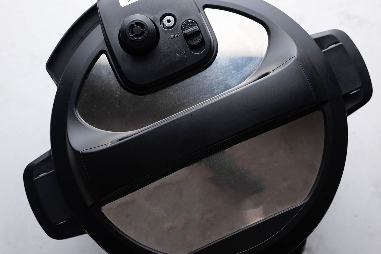 Sealed Instant Pot ready for pressure cooking