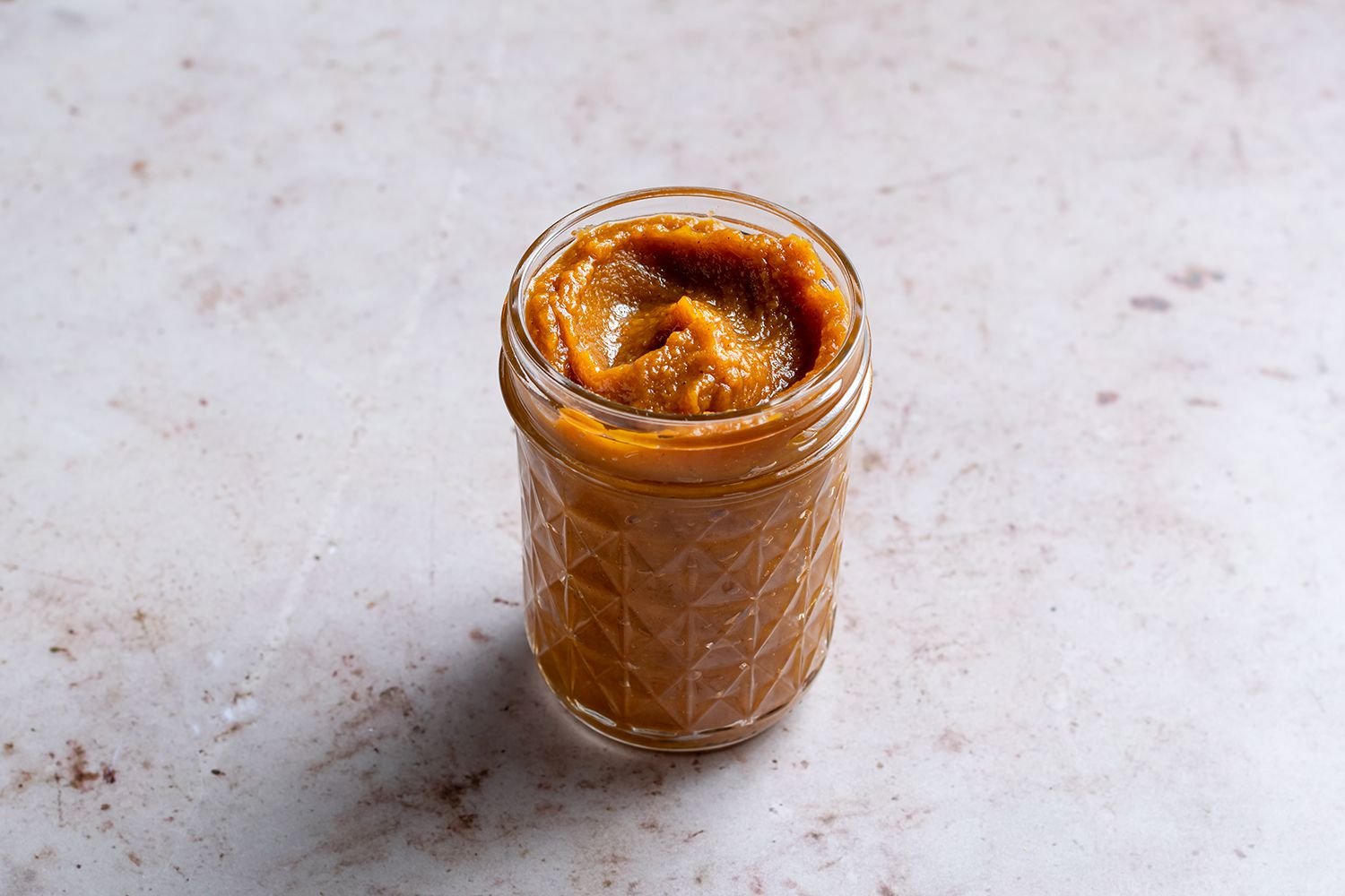Pumpkin Butter in a glass jar