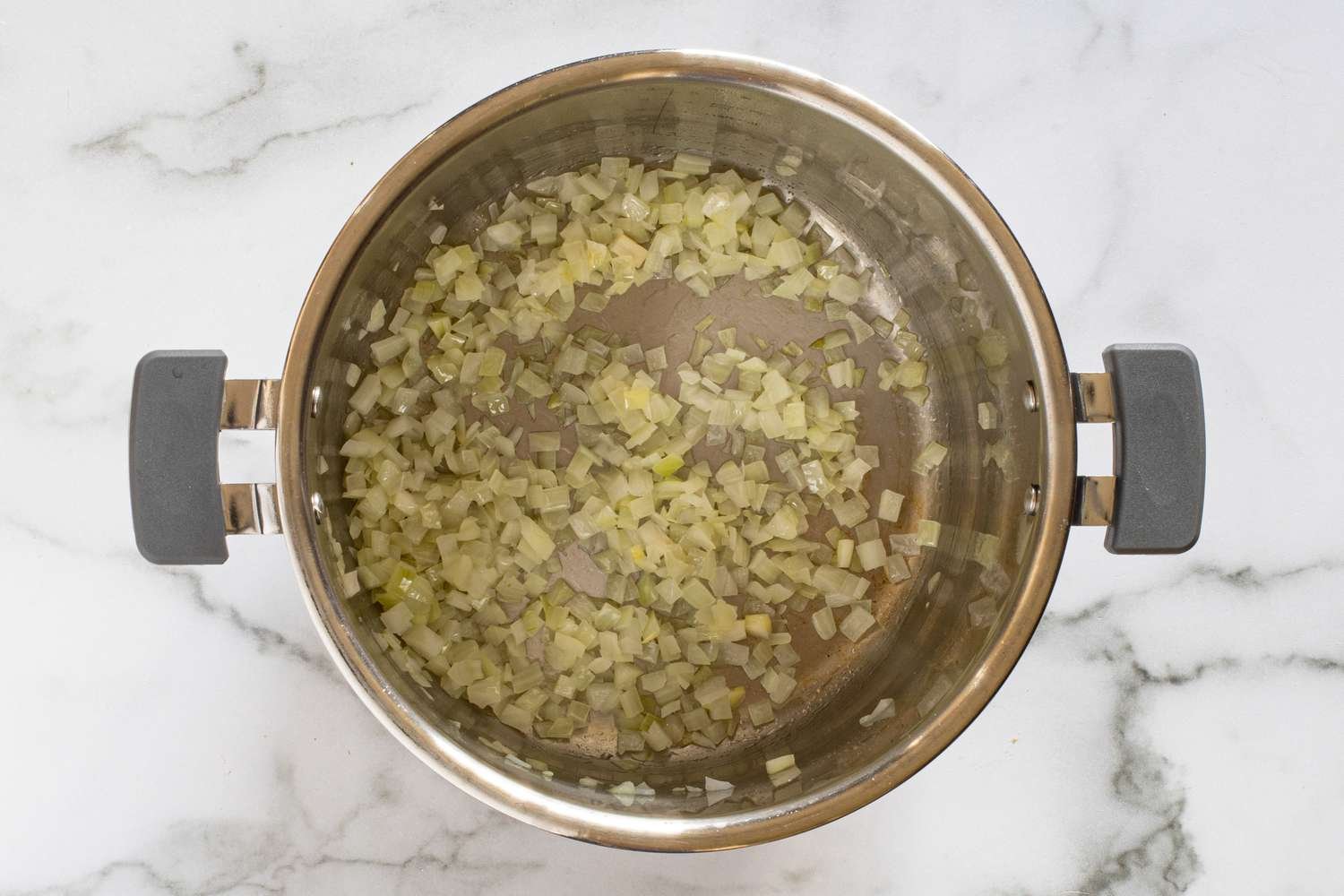 Onions cooking in the Instant Pot