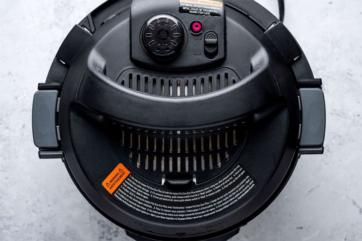 Instant pot cooking on high